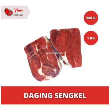 

Daging Sapi Sengkel / Beef Shank / Shankle Import Halal Beku