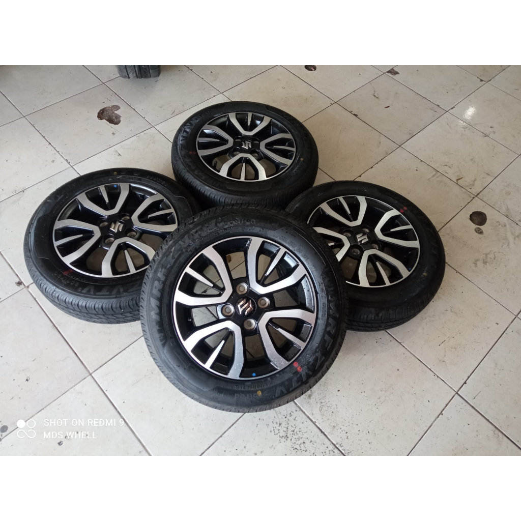 Velg Mobil Bekas Suzuki Spresso Ring 14 Ban 165 70 R14 Ori Copotan Mobil Spresso