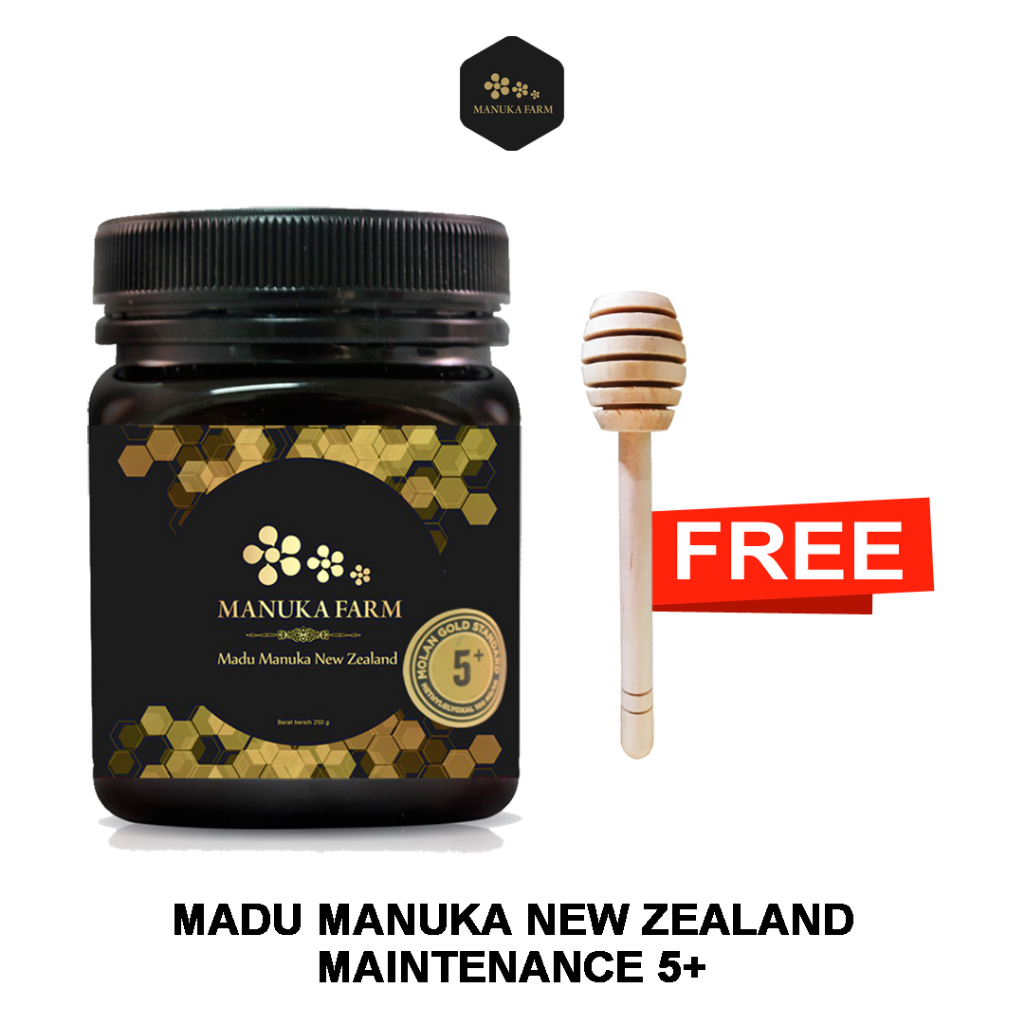 

Manuka Farm Honey Mgs 5 Madu Manuka (250gr) Manuka Health | Imunitas Daya Tahan Tubuh