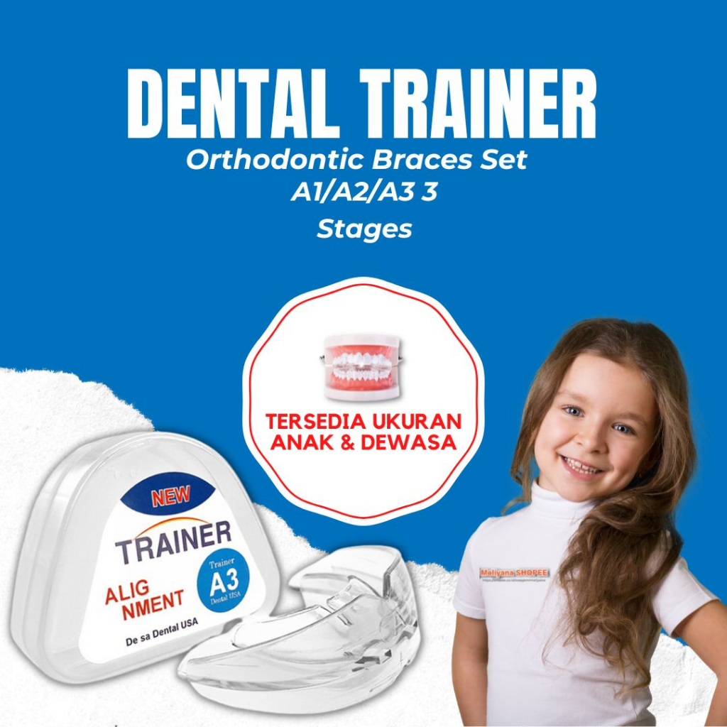 ORIGINAL Dental Mouth Guard Trainer Teeth Alignment Perata Gigi