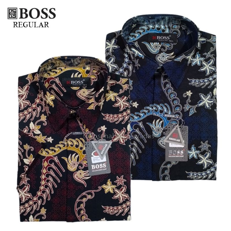 KEMEJA TANGAN PENDEK REGULAR BOSS 8232
