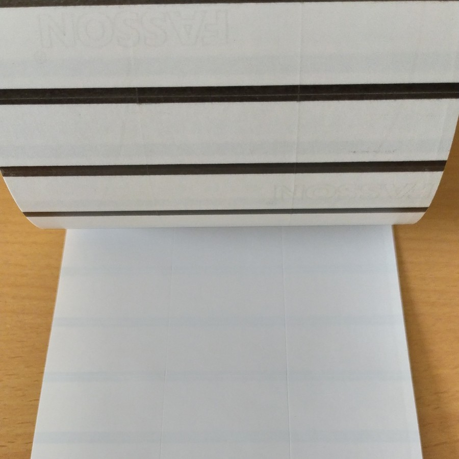 

LABEL BARCODE 32 X 18 (3 LINE) KERTAS STICKER LABEL SEMICOATED 32x18
