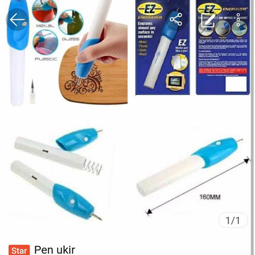 EZ Engrave it pen alat ukir elektrik mengukir di gelas kaca alat ukir serbaguna