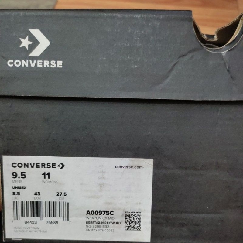 Sepatu Converse Weapon CX Mid A00975C