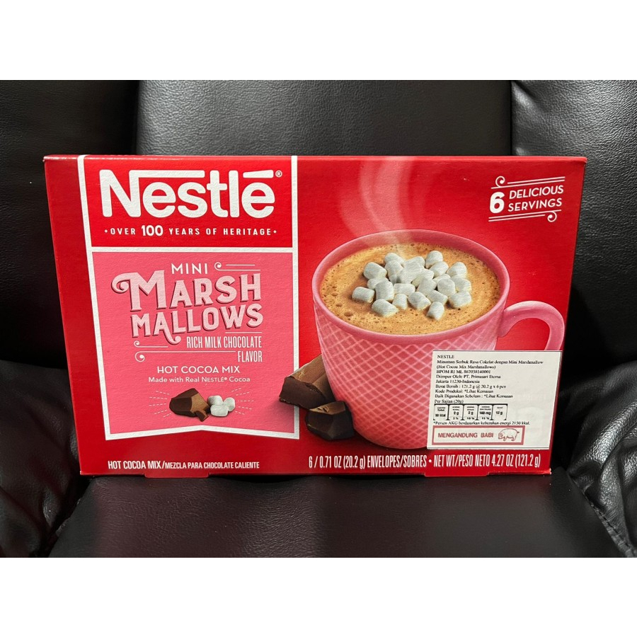 Nestle Mini Marshmallow Rich Milk Chocolate / Cocoa Mix Marshmallow 6p