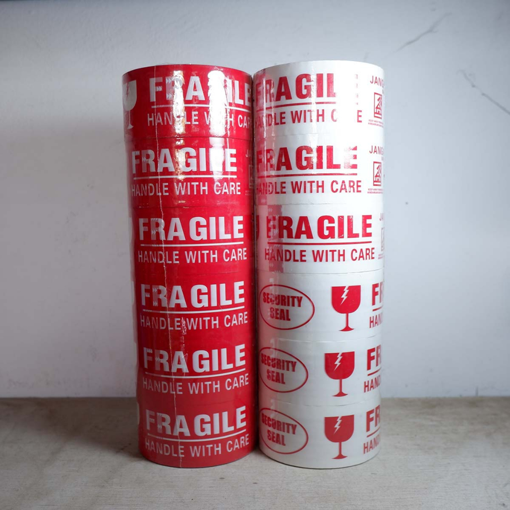 

Lakban Fragile Murah Matic Tape 4.5mm x 60 yard