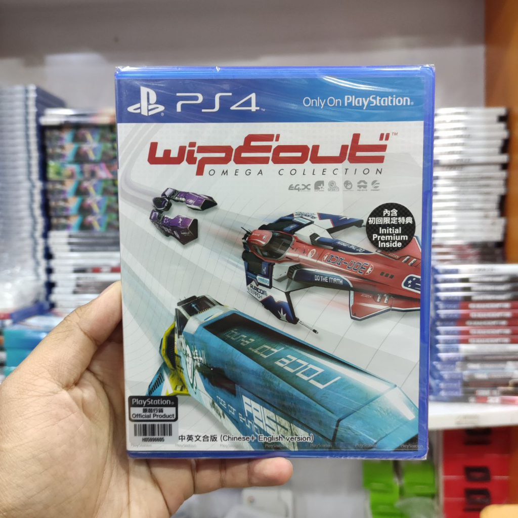 WipEout Wip Eout Omega Collection PS4