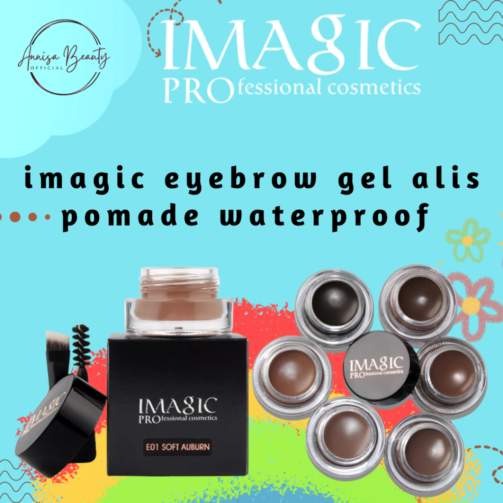 [ 100% ] [ ORIGINAL &amp; READY ] READY imagic eyebrow gel alis pomade waterproof Tahan Lama