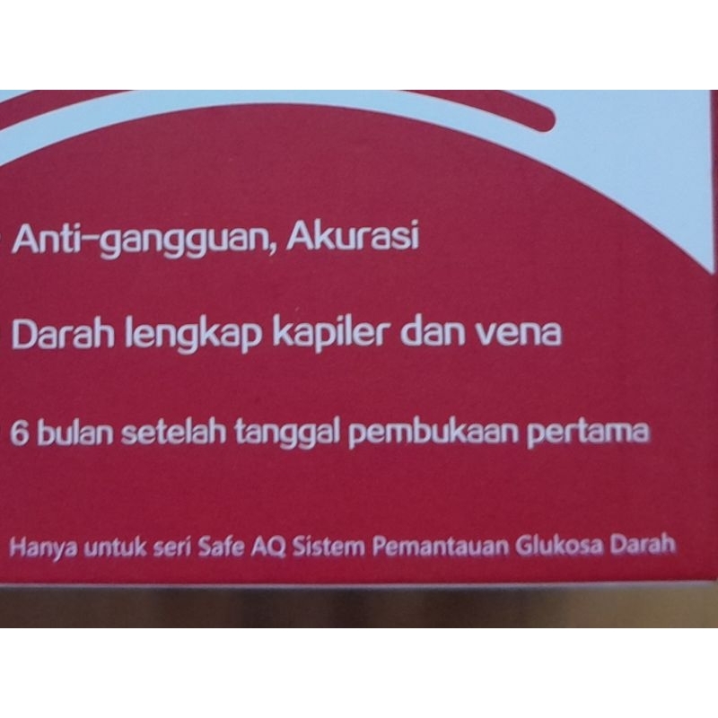 Strip Gula Darah SINOCARE  / Strip Gula Darah / Stik Gula Darah SINOCARE / Stick Glucose Test