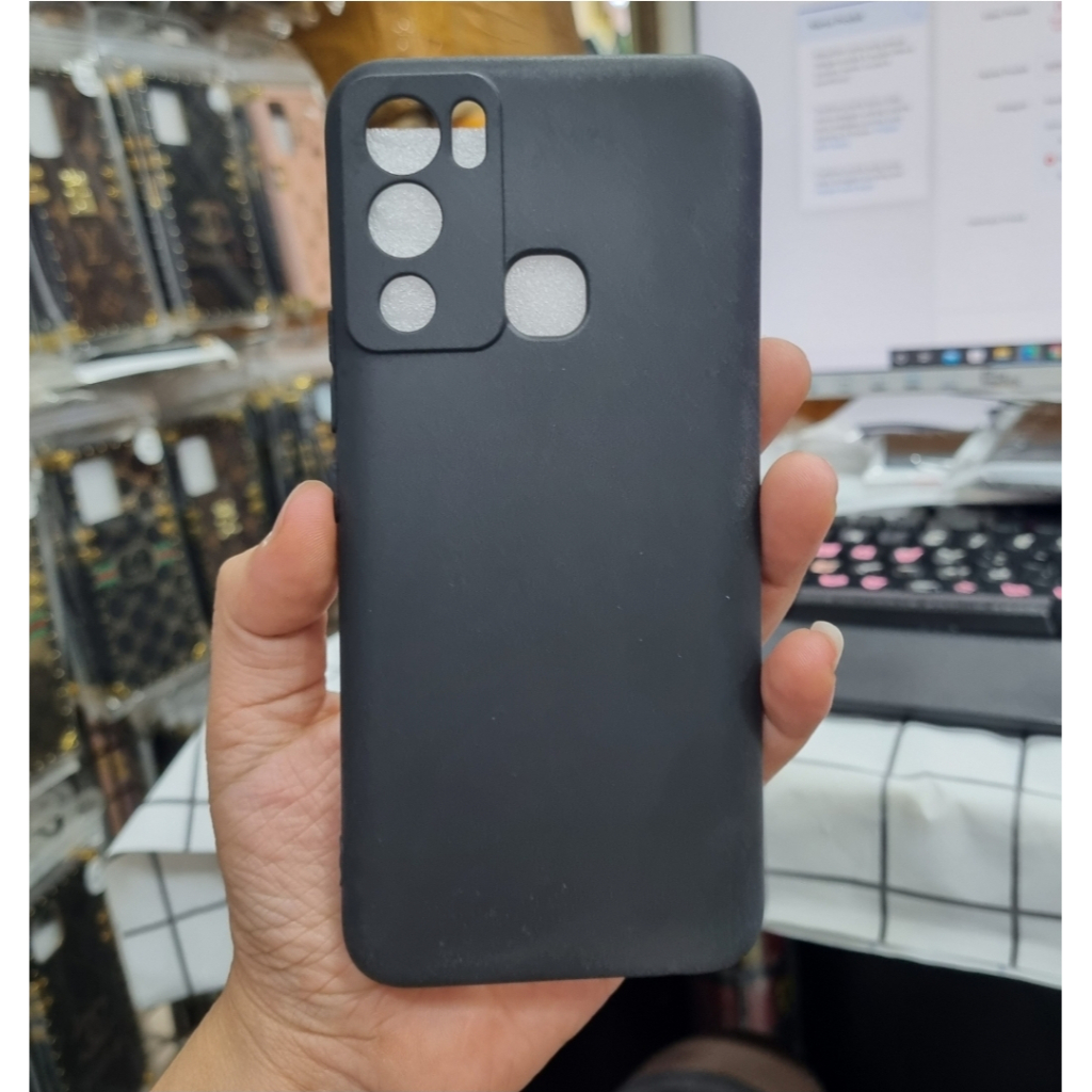 Silicone Black INFINIX Note 12i Hot 30i 12i 12Pro 12 12Play 20 PREMIUM Silikone TPU Flexible Matte Cover Soft Case Full Hitam Glare Anti Minyak Doff Pop up Top Softcase Gelap Polos Tipis Thin/SLim NFC S 20 i Karet Kondom Plastik TPU Play Pro i 4g 5g 30