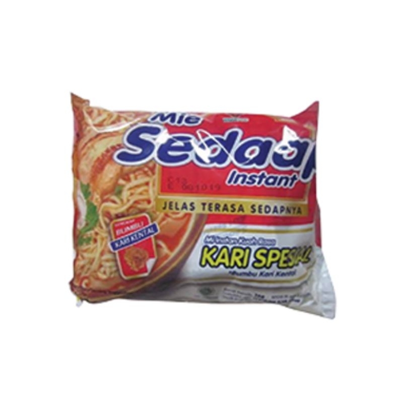 

Sedaap Mie Instant Kari Spesial 1 Dus isi 40pcs x 75g