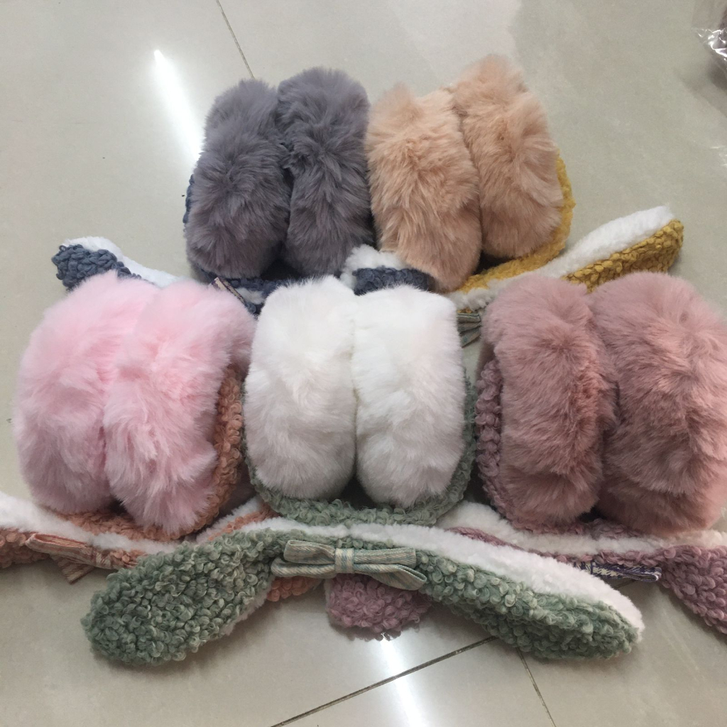 Earmuff / Penutup Telinga Bentuk Telinga Rabbit/Mouse