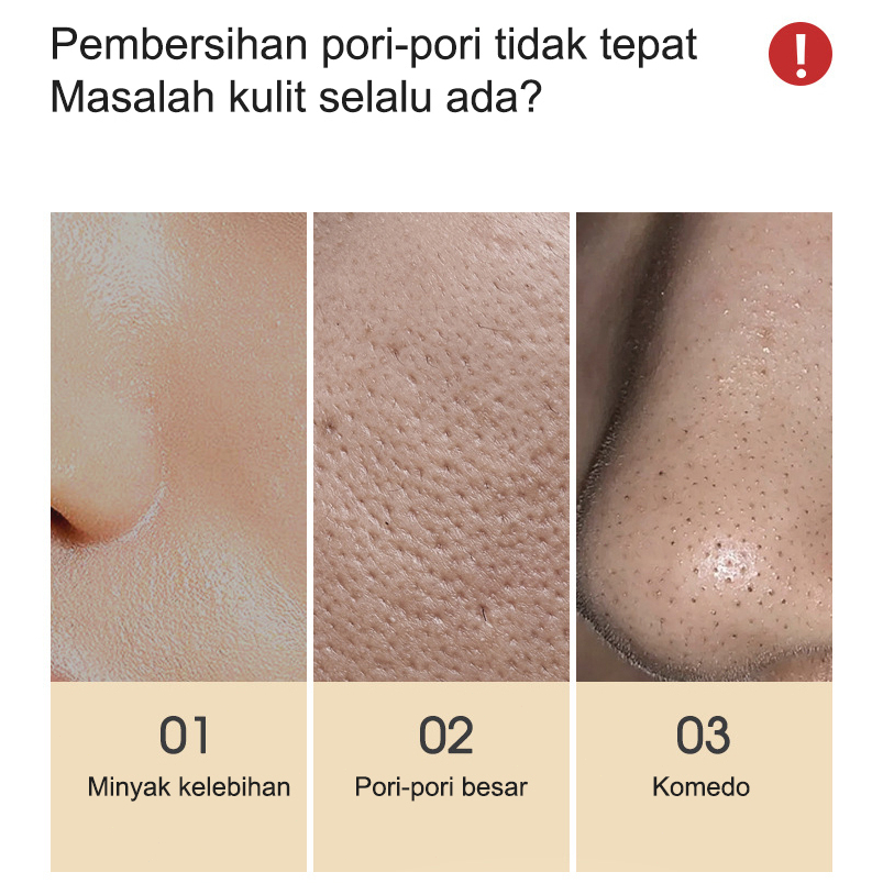 Komedo/Masker Komedo Ampuh Masker penghilang komedo 80g Blackhead Mask Pell Of Masker Wajah Wash off Mask、PENGHILANG KOMEDO MEMBANDEL、BEKAS JERAWAT