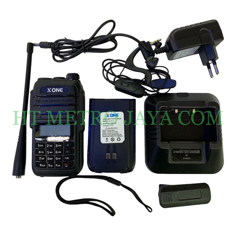 HT XONE UV X1 PLUS DUALBAND VHF DAN UHF