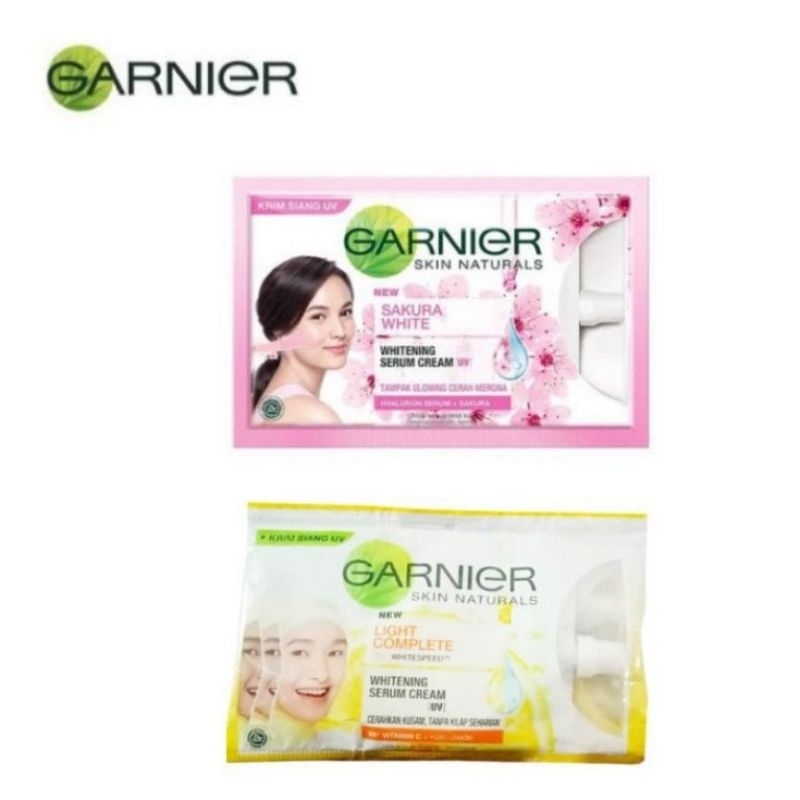 GARNIER WHITENING SERUM CREAM SACHET
