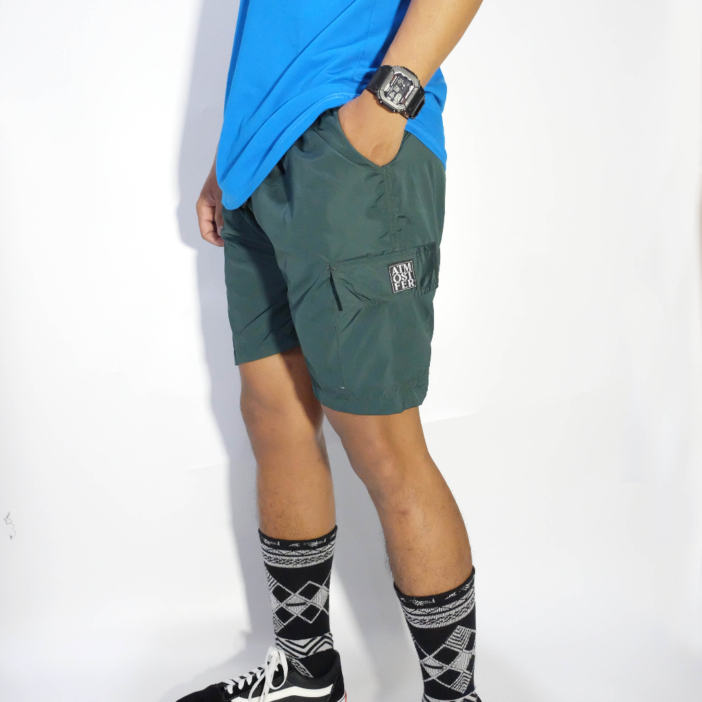 celana pendek cargo, pants boardshort atmostfer