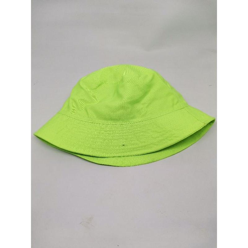 TOPI BUCKET POLOS DEWASA BAHAN AMERICAN DRILL BANYAK WARNA