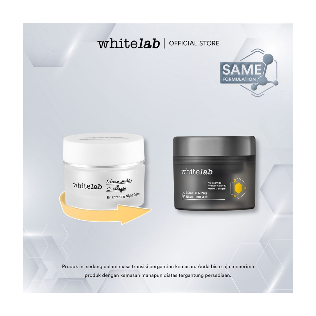 WHITELAB Brightening Night Cream - 20gr