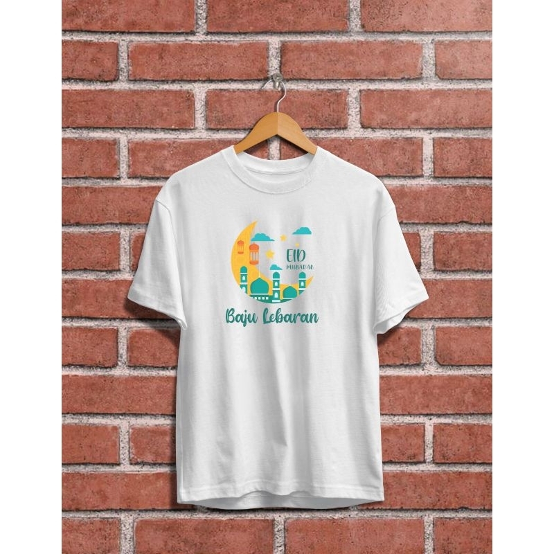 Baju Kaos Lebaran Iedul Fitri - Eid Mubarak