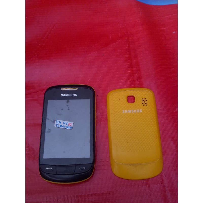 LCD +CASING FULSET BEKAS SAMSUNG CORBY 2/ GT-S3850