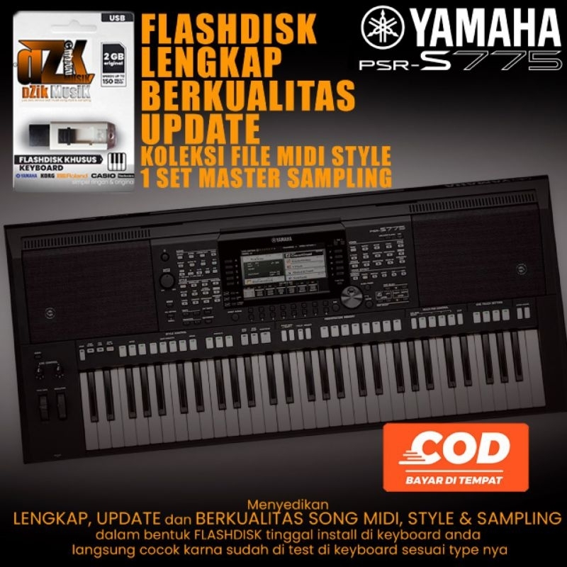 MIDI SONG STYLE &amp; SAMPLING YAMAHA PSR-S775 BERKUALITAS