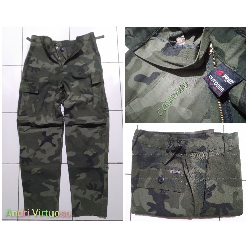 CELANA PANJANG KARGO/CARGO/PDL REI CAMO/LORENG ORIGINAL LIKE NEW