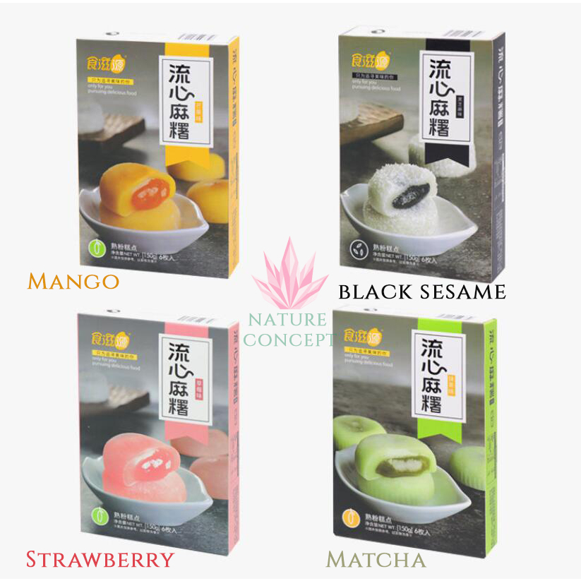 Mochi Moci Unik Enak Strawberry Matcha Wijen Mango