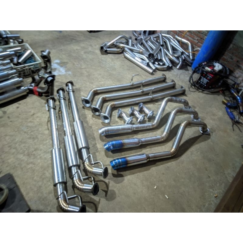 knalpot fortuner VNT fullsystem