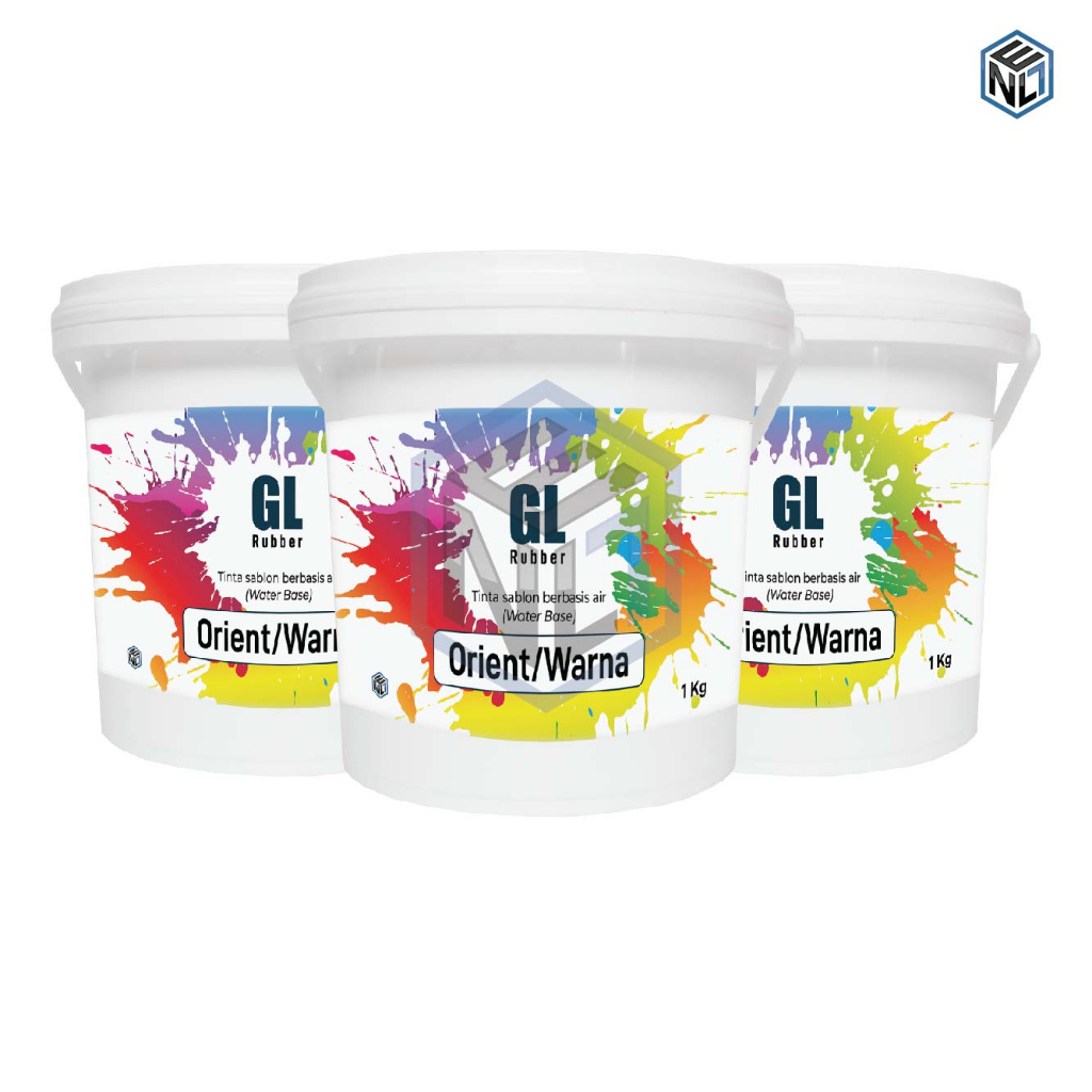 Tinta Sablon Pasta | Putih dan Warna | Harga Ekonomis | Rubber GL