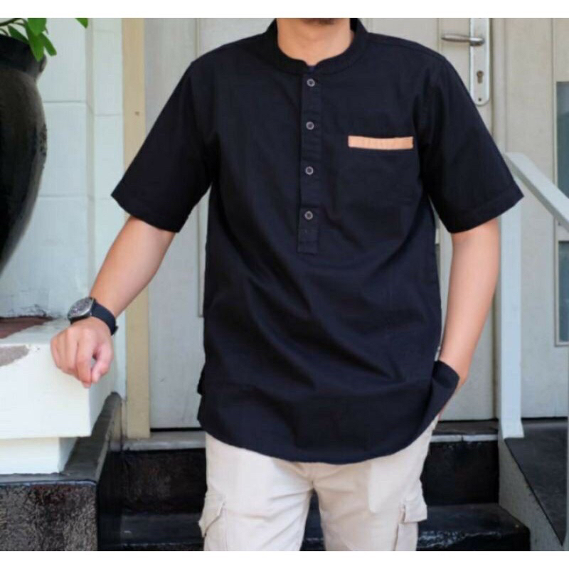 BAJU KOKO BIG SIZE KOKO DEWASA LENGAN PENDEK JUMBO KOKO BORDIR PREMIUM JUMBO KOKO AZURA SIZE 2XL 3XL