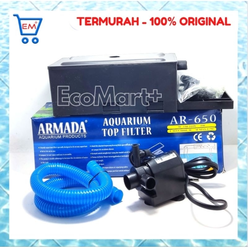 Filter Set ARMADA 650  BOX FILTER SET  Armada AR 650 Aquarium Top Filter