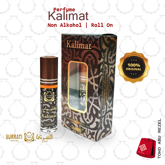 Parfum KALIMAT 6ml Roll On | Parfum Surrati | Bibit Minyak |  Surrati Perfumes| Original Product | Surrati Factory Holly Makkah KSA