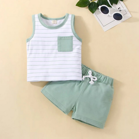 Jeco fashion Setelan Anak Singlet ZIKA