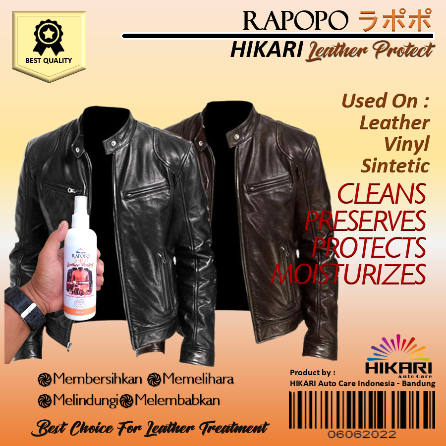 GROSIR Leather Protect Cleaner Pembersih Bahan Kulit, Sintesis dan Vinyl