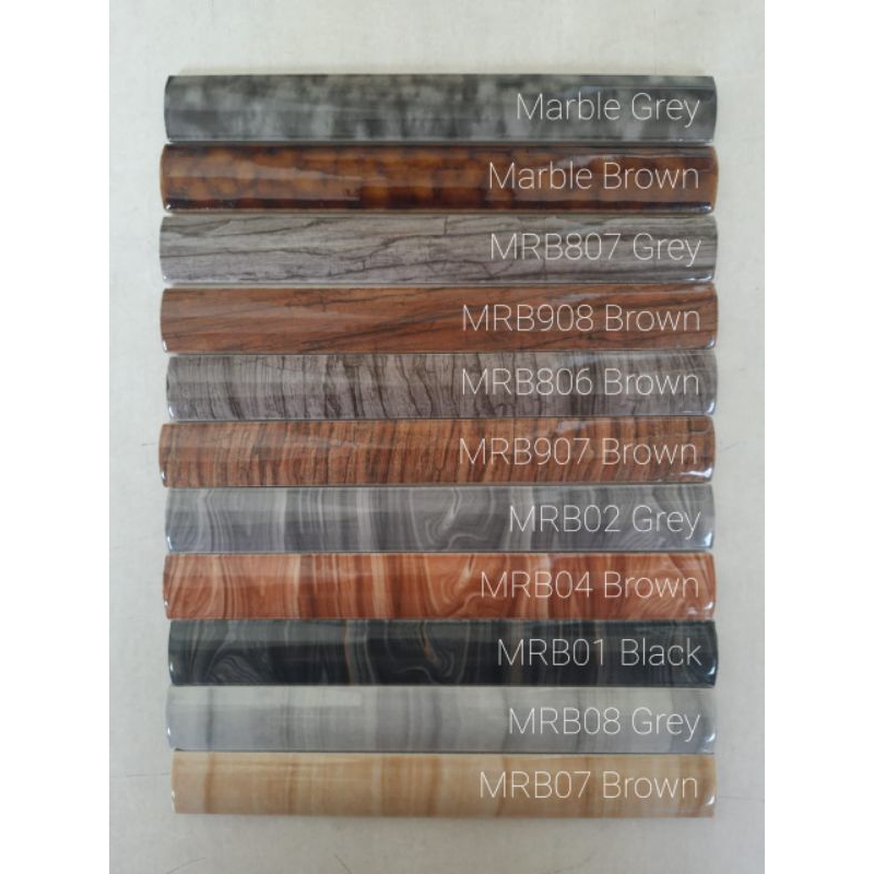 List keramik kuku macan keramik motif kayu ukuran 2,5 x 20 cm import