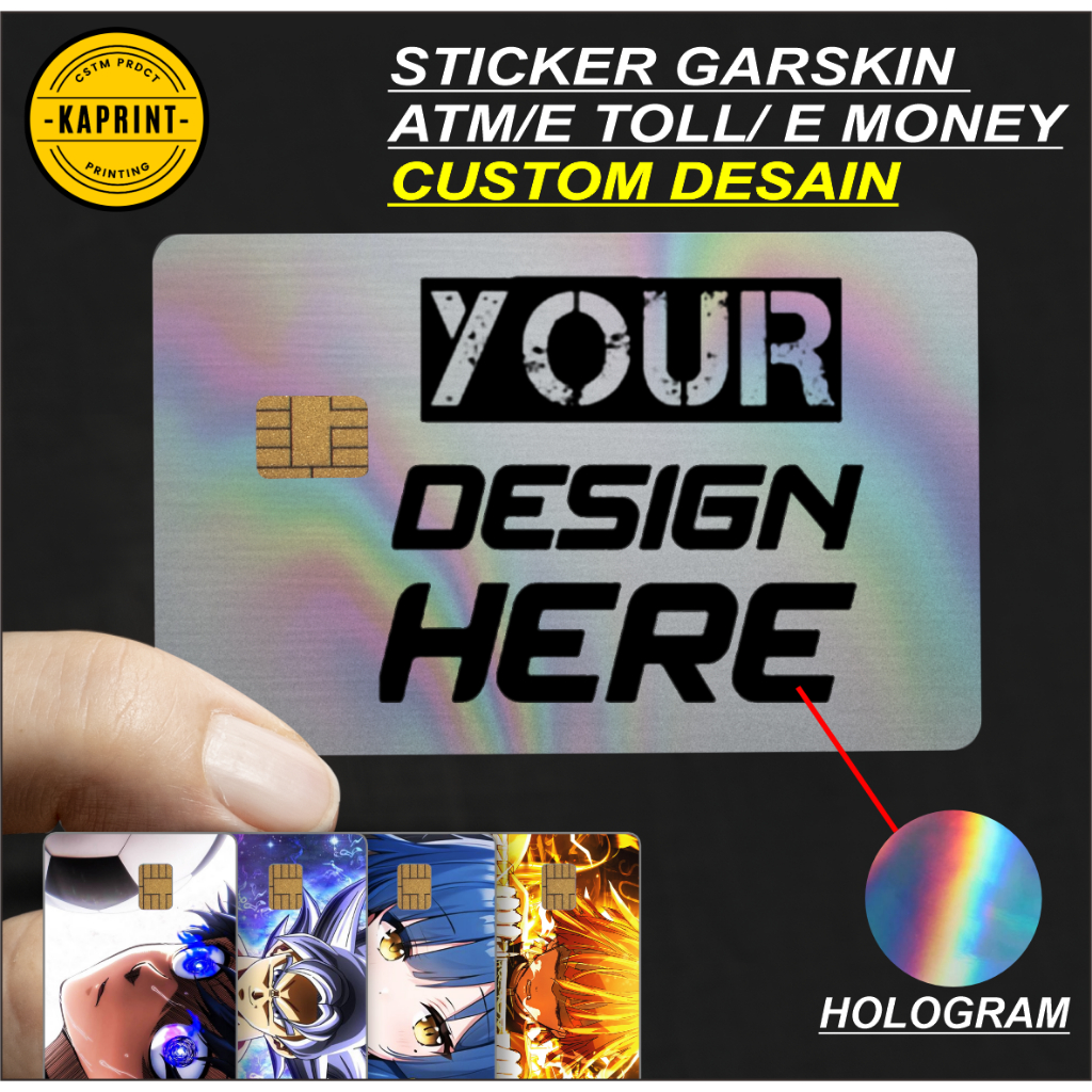

CUSTOM STICKER GARSKIN 4TM / E-TOLL HOLOGRAM