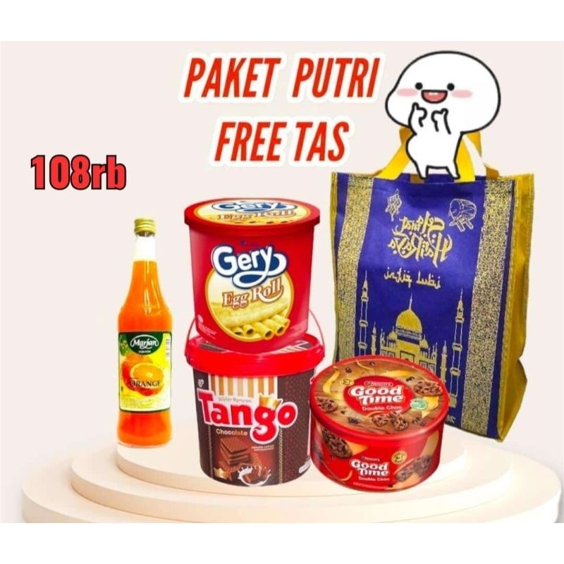 

PAKET PUTRI FREE TAS HAMPERS SURABAYA MURAH