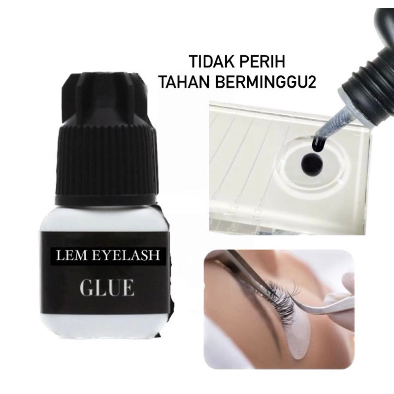 

COD- LEM EYELASH TAHAN LAMA LEM EXTENSION LEM HITAM