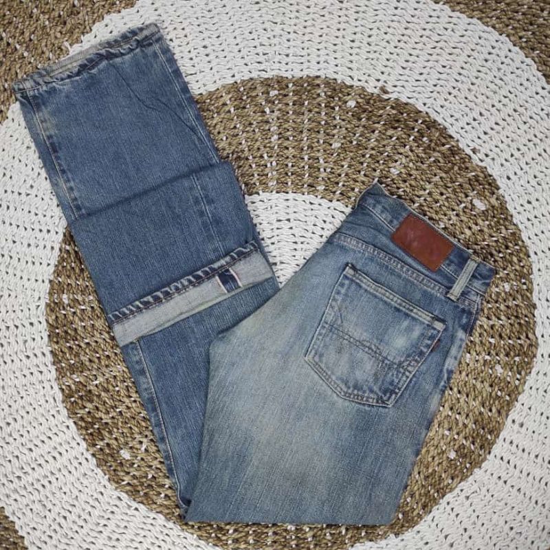 selvedge jeans pria regular edwin