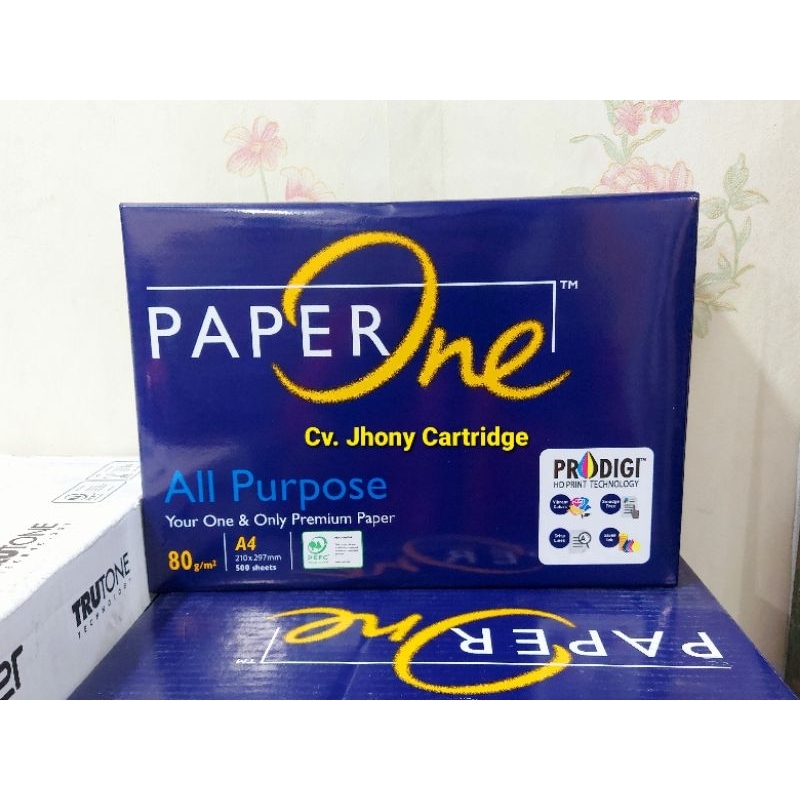 

Kertas Print Hvs Paper One A4 80gr 80 g gr gram gsm