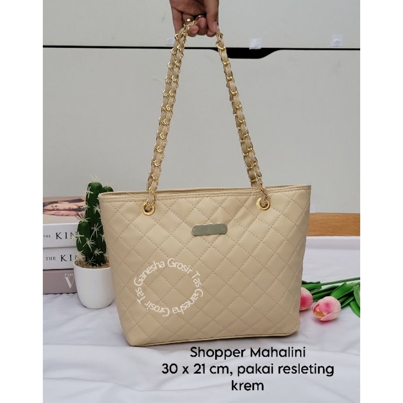 Mahalini Shopper Totebag Wanita Size Besar