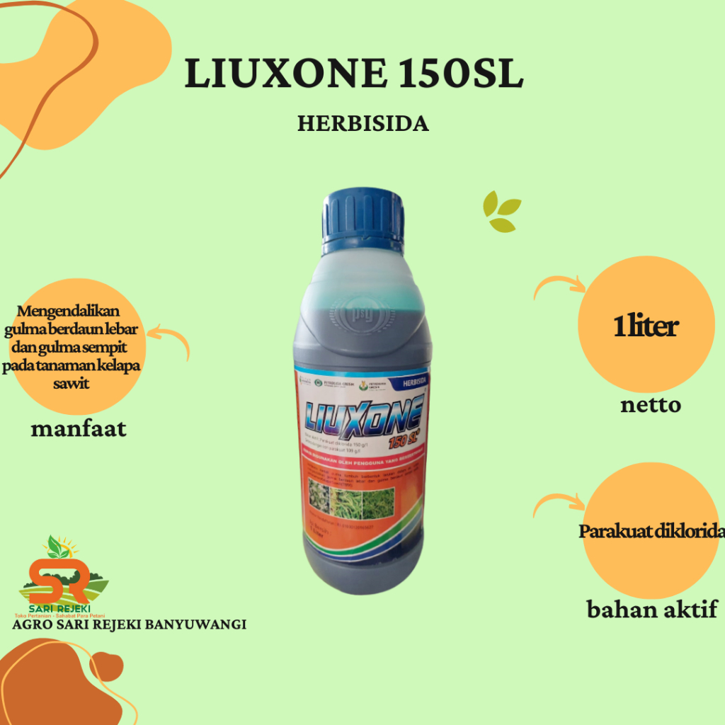 LIUXONE 150SL 1LITER HERBISIDA