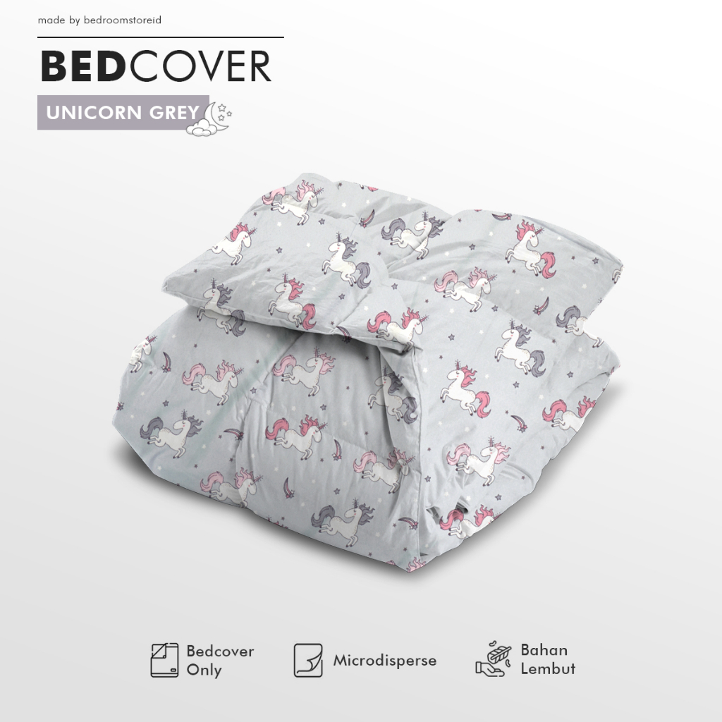 Bedcover only size 120x220 150x220 180x220 200x220 Motif Aesthetic &amp; Karakter