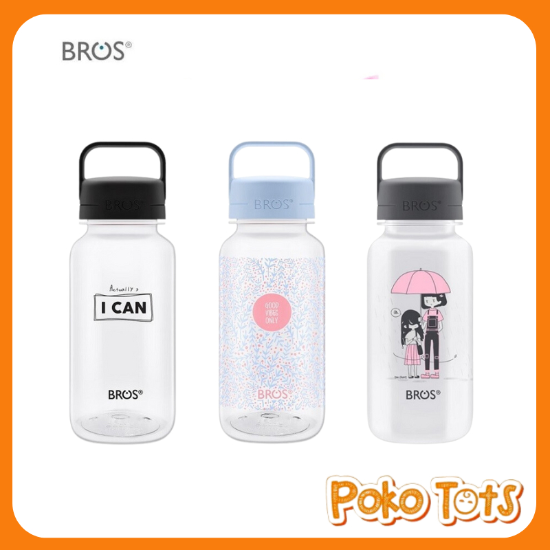 Bros Crystal Plus 600ml Botol Minum Tritan