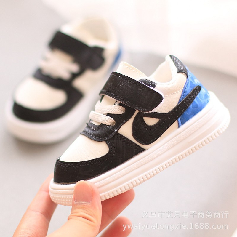 Juragan Junior [COD] Sepatu  KERRY Anak Non LED Anak Perempuan Dan Laki Laki Import Size 16-20