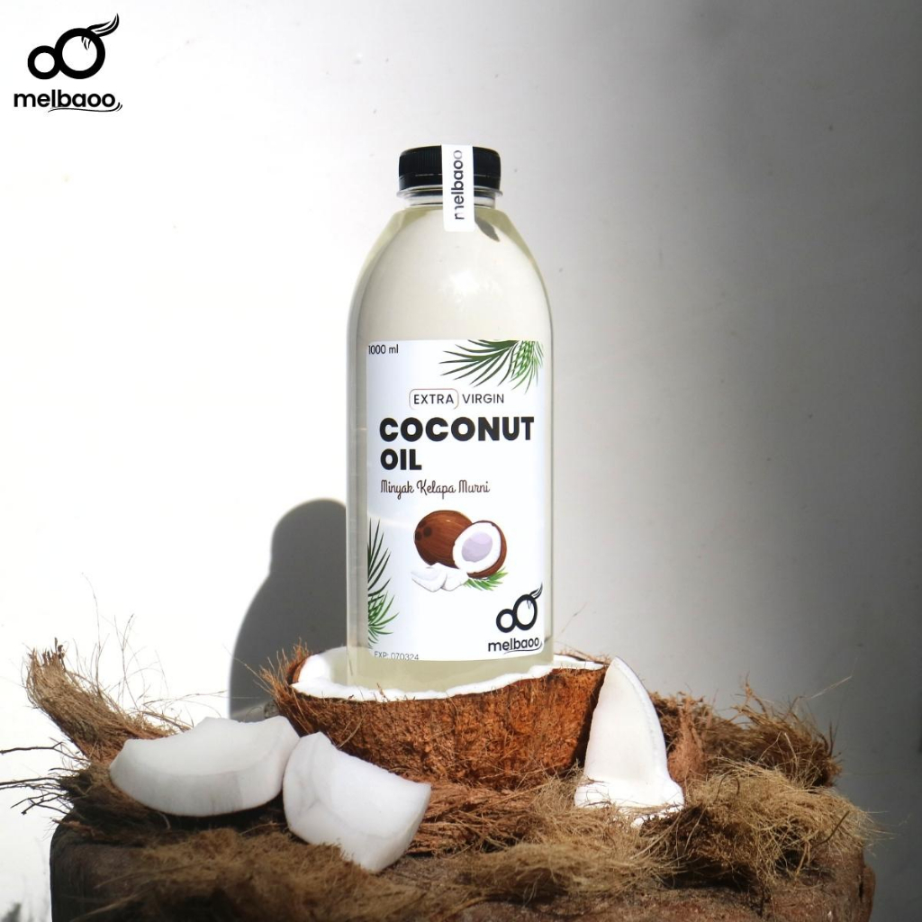 

VCO Extra Virgin Coconut Oil | EVCO | Minyak Kelapa Murni by Melbaoo 1 Liter