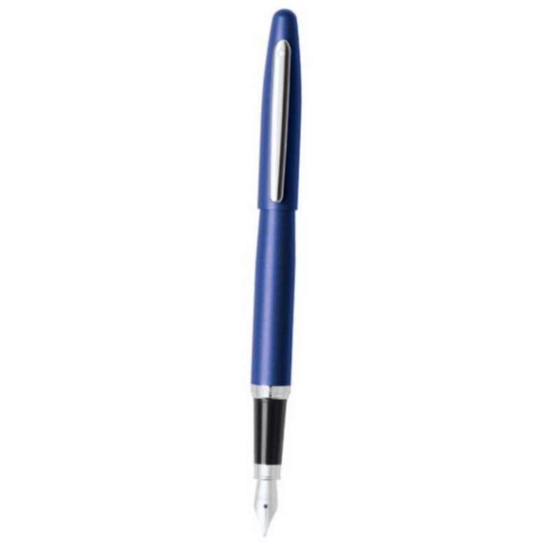 

Sheaffer® VFM Neon Blue Featuring Nickel Plate Trim Fountain Pen