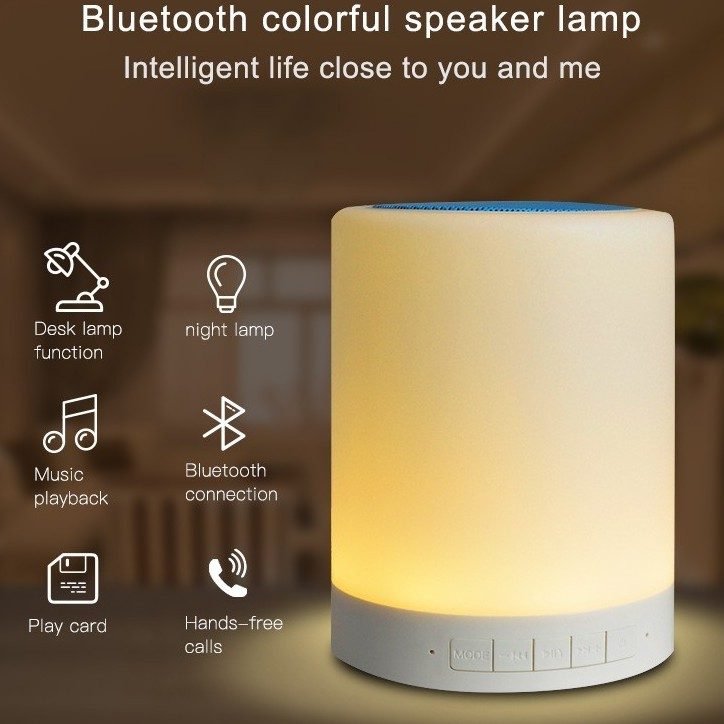 SPEAKER BLUETOOTH CL 671 SMART TOUCH PORTABLE LAMP SPEAKER LAMPU