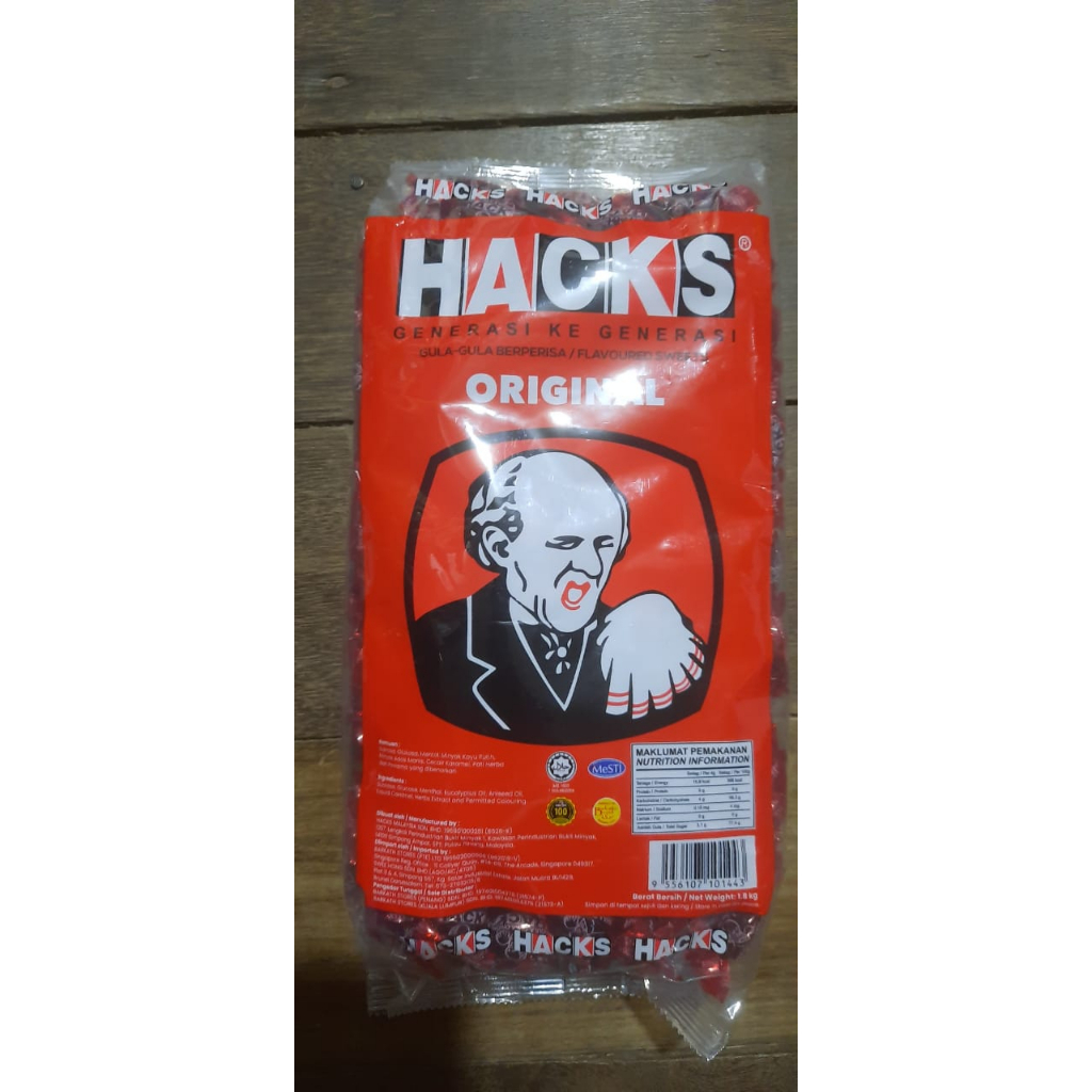 

SW - Hacks Gula Gula Original / Permen Hacks 1,8kg