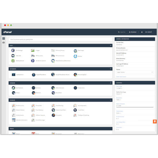 Hosting Premium Unlimited 1 Tahun + Domain
